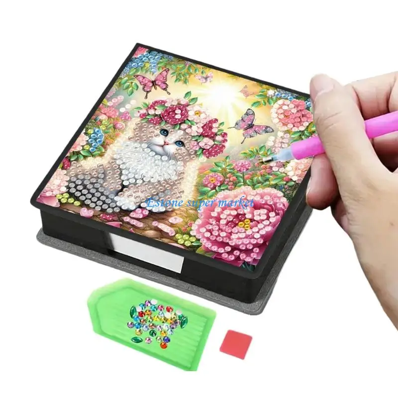 090B Fun Pet Themed DIY Rhinestones Art Craft Project For Kids And Adults