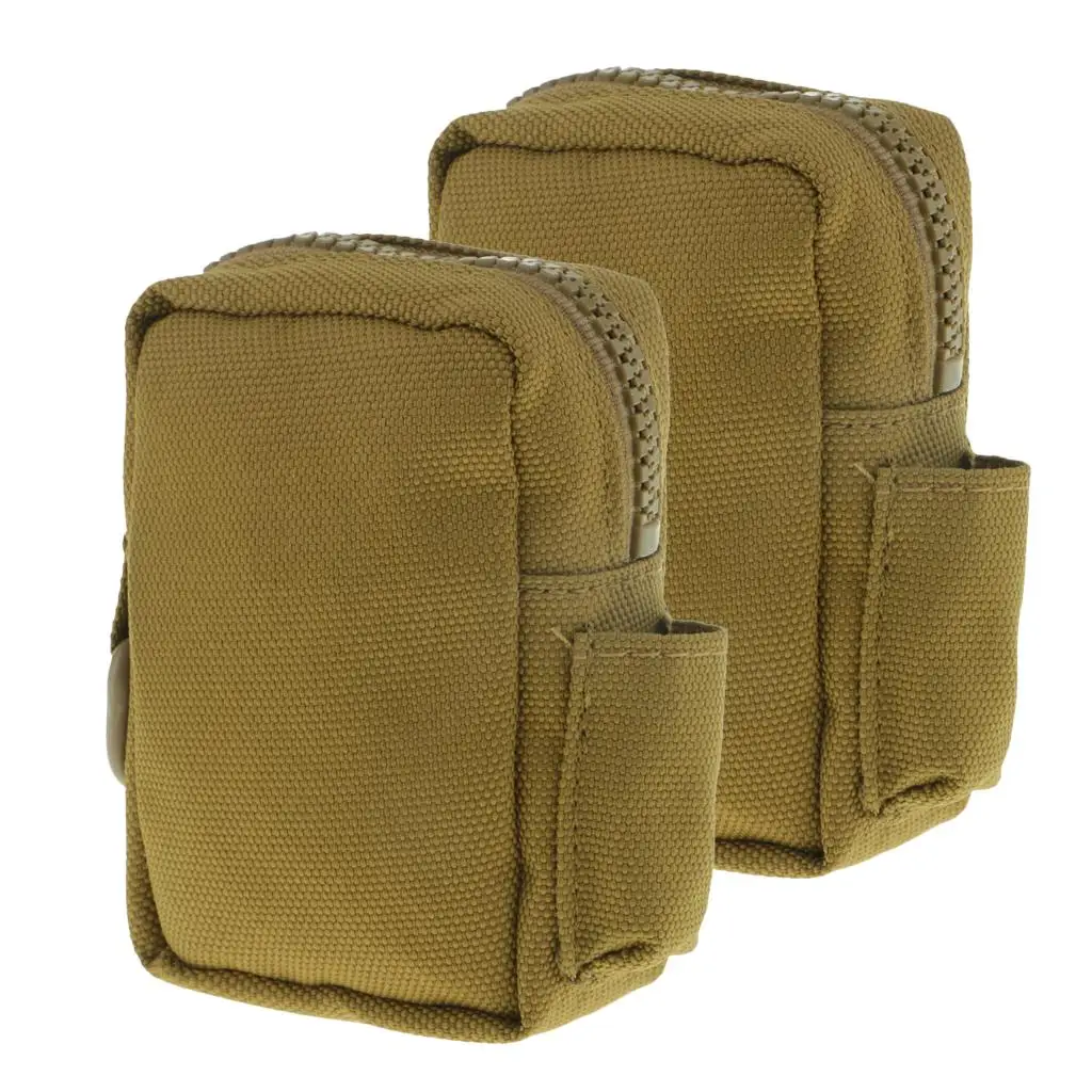 Molle Waist Belt Pouch Oxford Cloth Small Gadget Utility Bag for Outdoor Biking Fishing