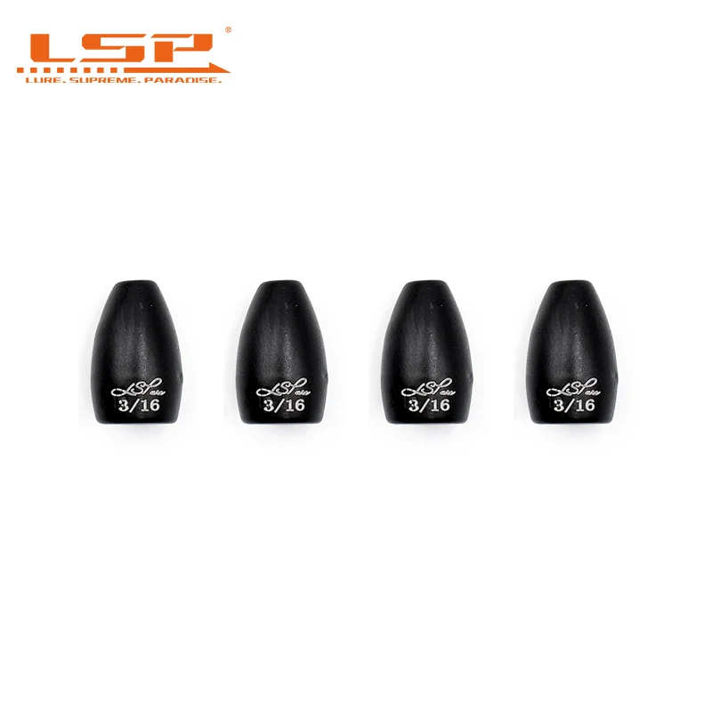 LSP LURE.SUPREME.PARADISE. LSP Texas Rig Sinker 1/16–1 Oz Bullet Bass Angelgewicht 1,8–28 g Köderzubehör Angelwaren zum Winterangeln 5