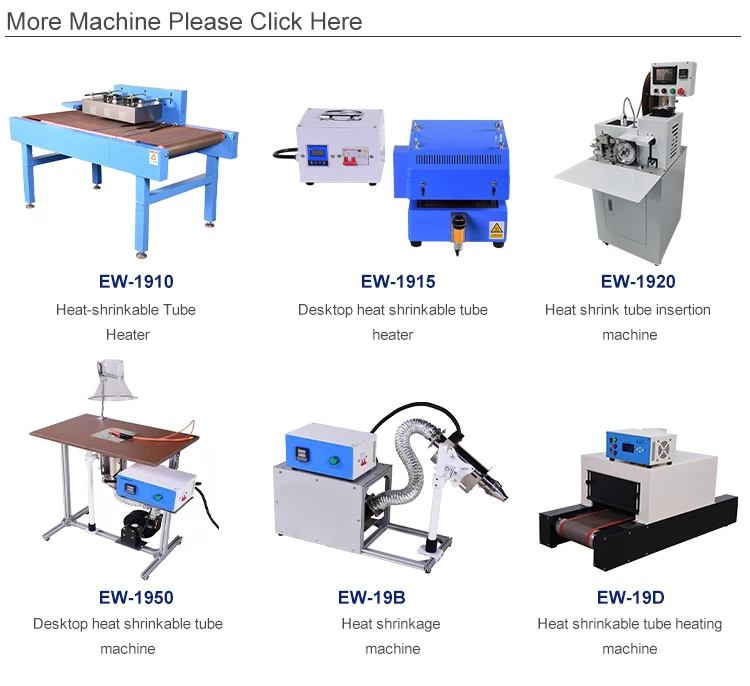 High Quality Table Type Heat Shrinkage Machine Cable Manufacturing Equipment for Heat Shrinkable Tubes