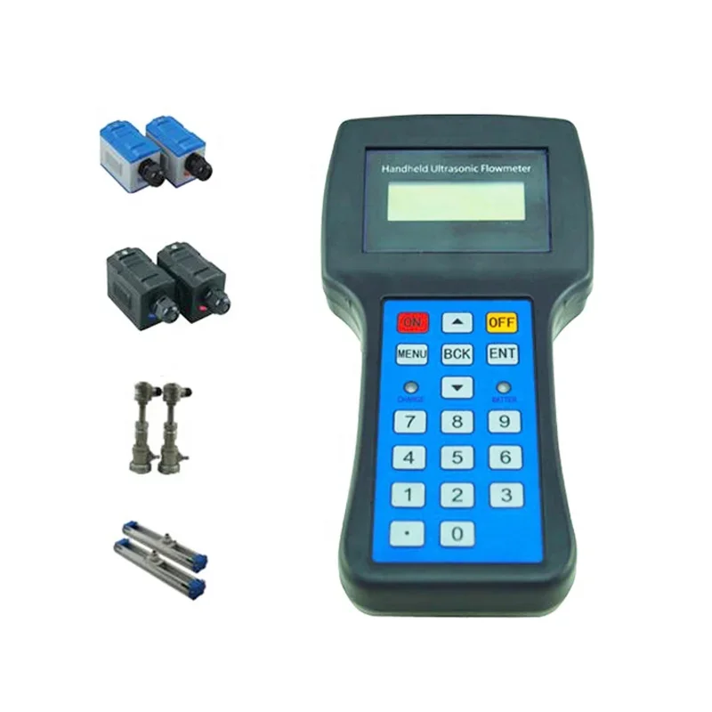 Clamp-on flow meter sensor portable ultrasonic flowmeter