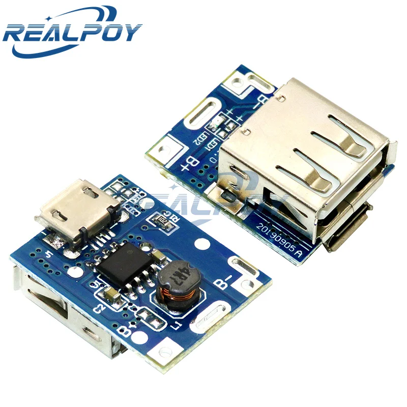 High-precision 5V2A charge-discharge integrated module Type-C input compatible with 4.2V lithium battery / 5V Boost Module