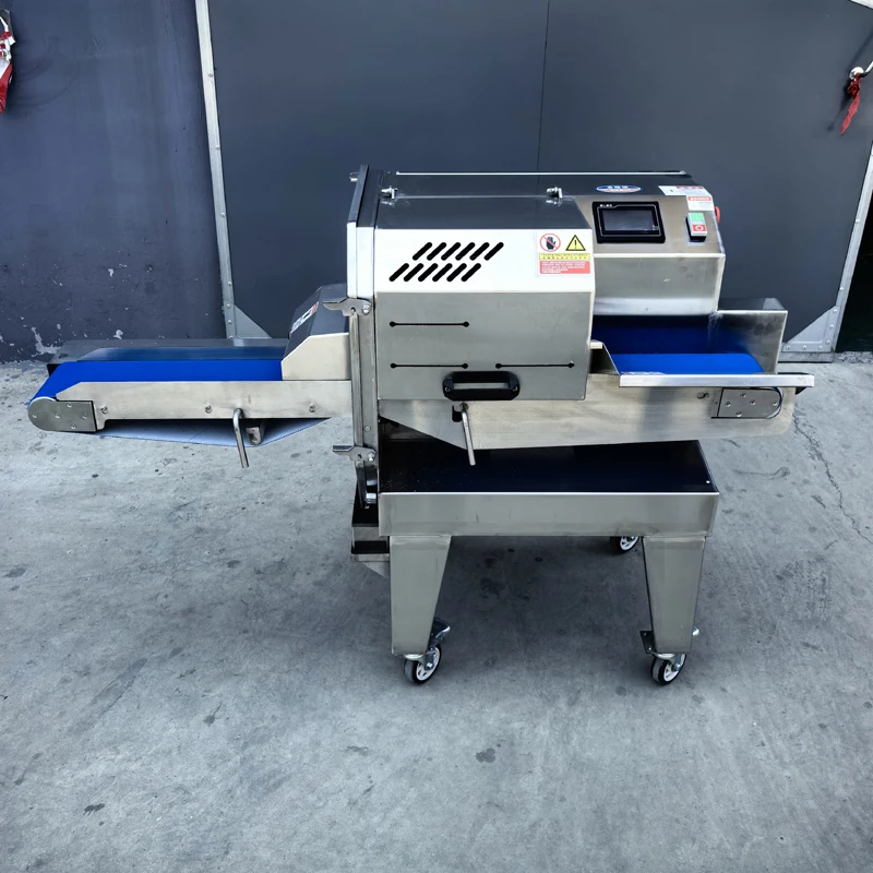 Портативная машина для резки ветчины и говядины из нержавеющей стали 304, машина для нарезки приготовленного мяса