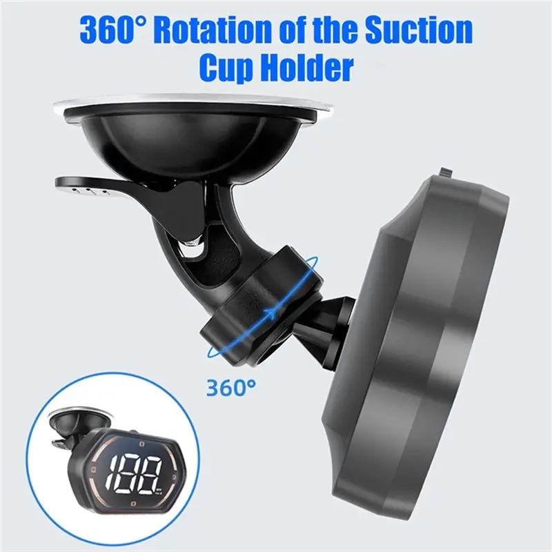 A73X-G22 GPS Speed Display HUD Projector Car Electronic Parts Digital Head Up Display Speedometer Auto Compass Gauge