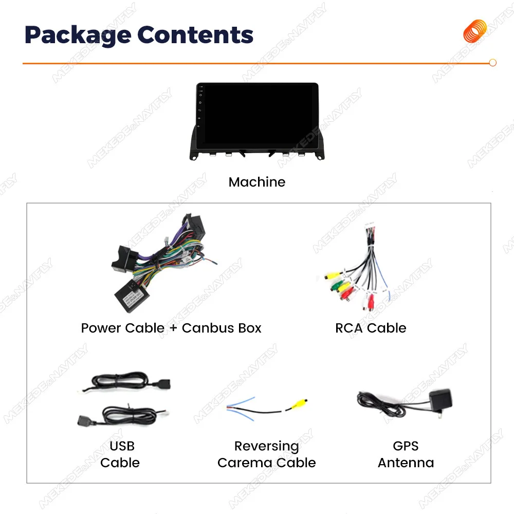 2Din ستيريو راديو السيارة أندرويد 14 CarPlay السيارات مشغل وسائط متعددة لمرسيدس بنز C الفئة W204 1624 2007-2010 IPS شاشة GPS BT #6