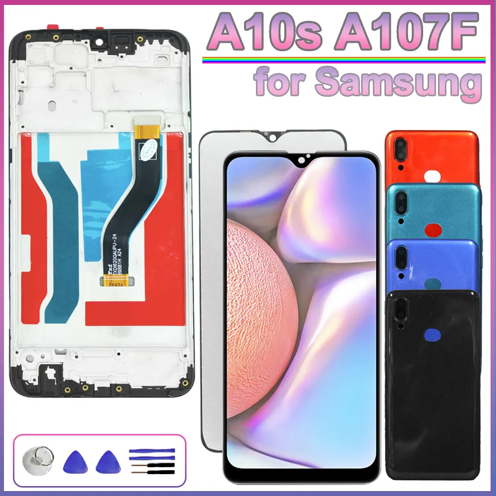 New Tested LCD for Samsung Galaxy A10s A107F LCD Display Touch Screen Digitizer Replacement for Samsung A10s A107M A107F/DS LCD