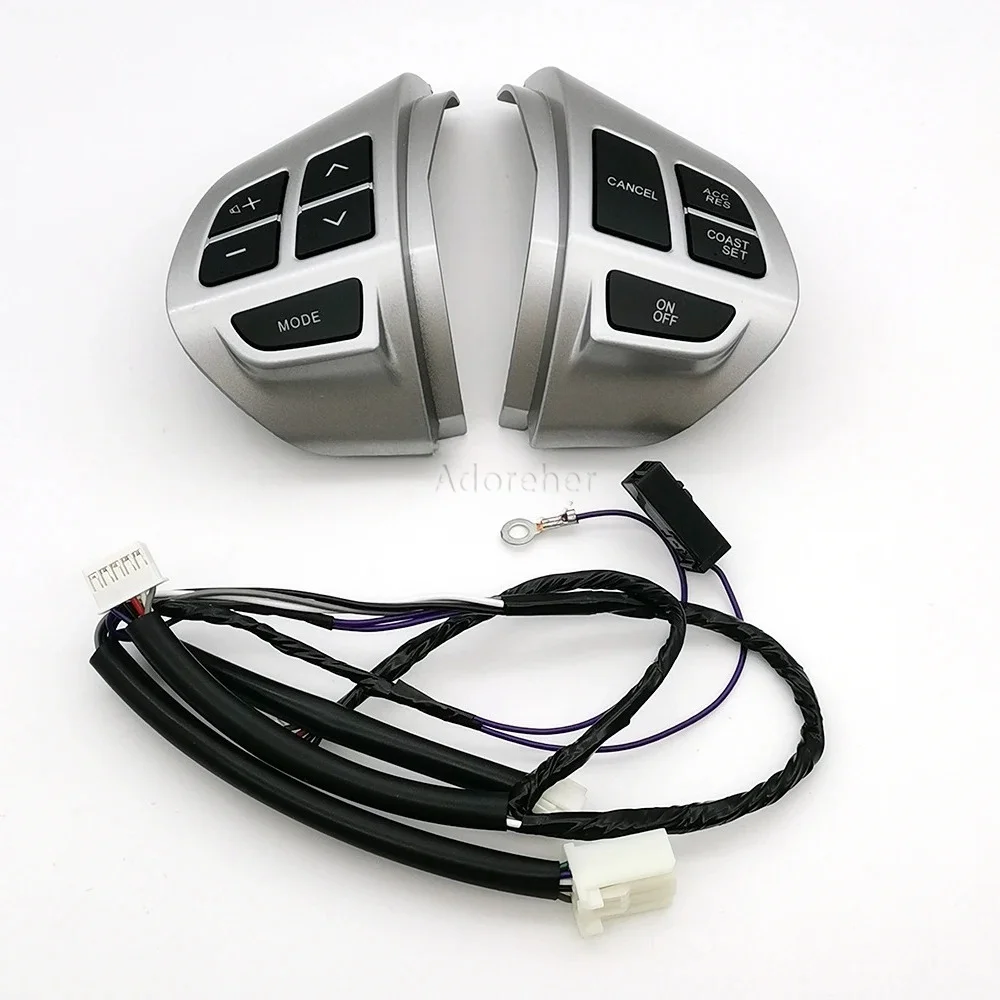 

High-quality Color Car Cruise Control Switch Steering Wheel Buttons for Mitsubishi ASX Outlander 2007- 2012 Car Accessories