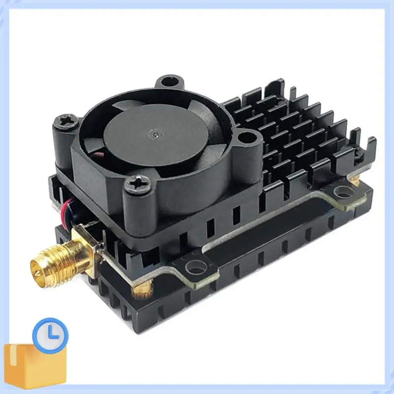 شعبية 5.8Ghz 2W FPV VTX الارسال + هوائي FPV 2000MW 48CH الصوت والفيديو الارسال ل RC FPV طويلة المدى الطائرة بدون طيار