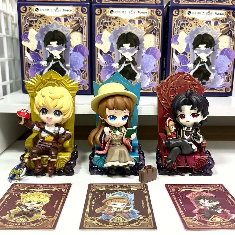 Set de Figuras Sorpresa Funism Lord of Mysteries - Klein Moretti Audrey Hall Leonard Mitchell Caja Misteriosa Figuras de Anime