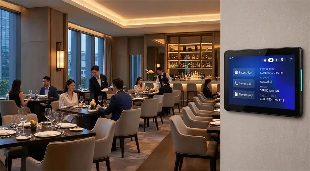 8 10,1" Wandmontiertes Android Smart Home Bedienfeld RK3566 POE-Stromversorgung Android 11 Kapazitives Touch-Tablet für Zuhause & Büro – Detail 17