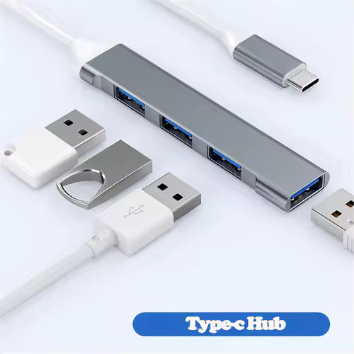 USB 3.0 Hub USB Hub 4 Port High Speed Type c Splitter 5Gbps For PC Computer Accessories Multiport HUB 4 USB 3.0 2.0 Ports - Image 4