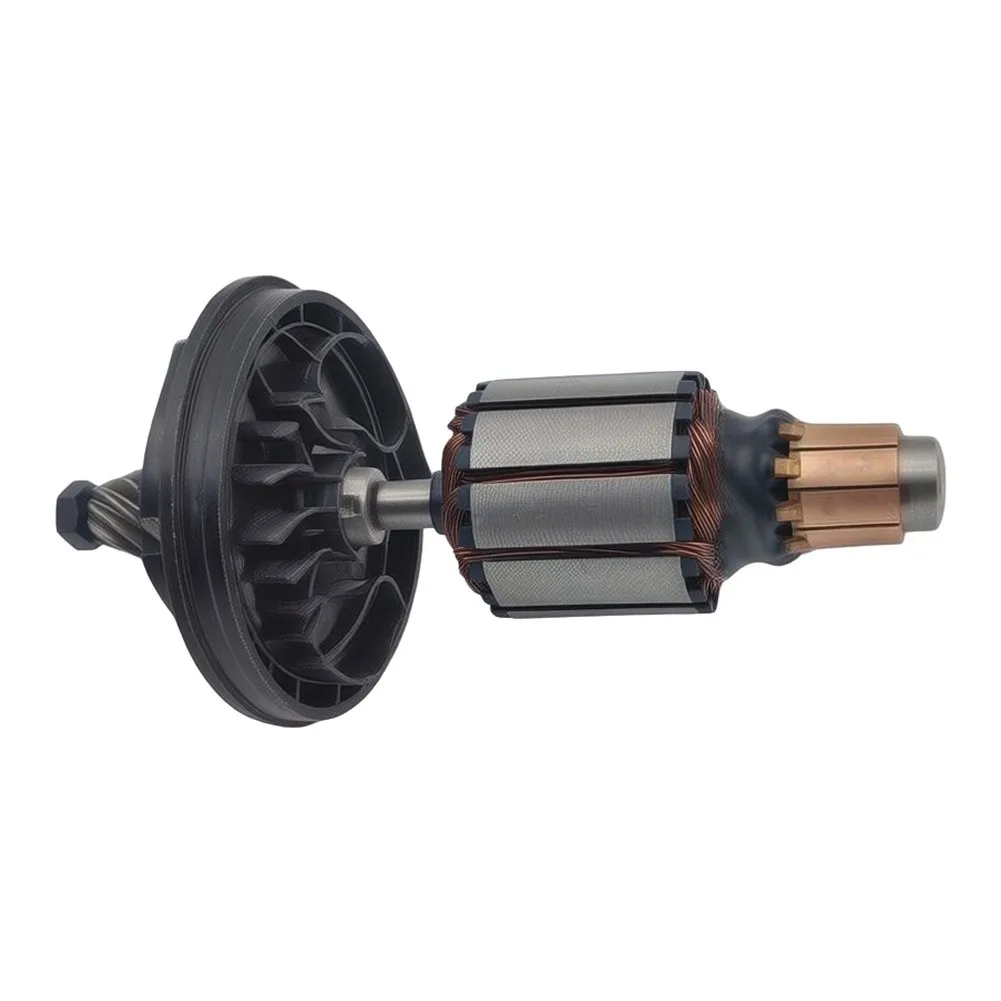 For Armature Rotor N793841 for DCG412N Grinder Motor Replacement Featuring Copper Commutator and Heat Dissipation