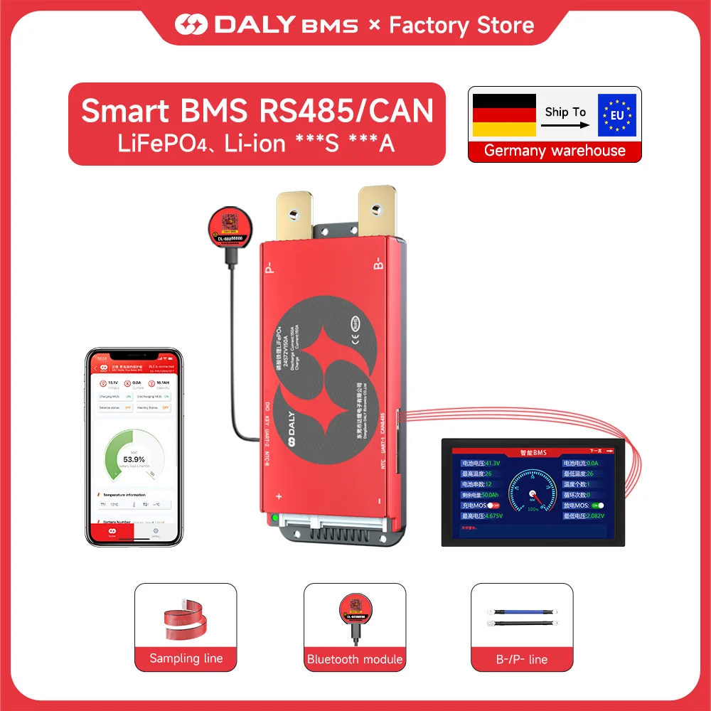 Daly Smart Bms 150A…