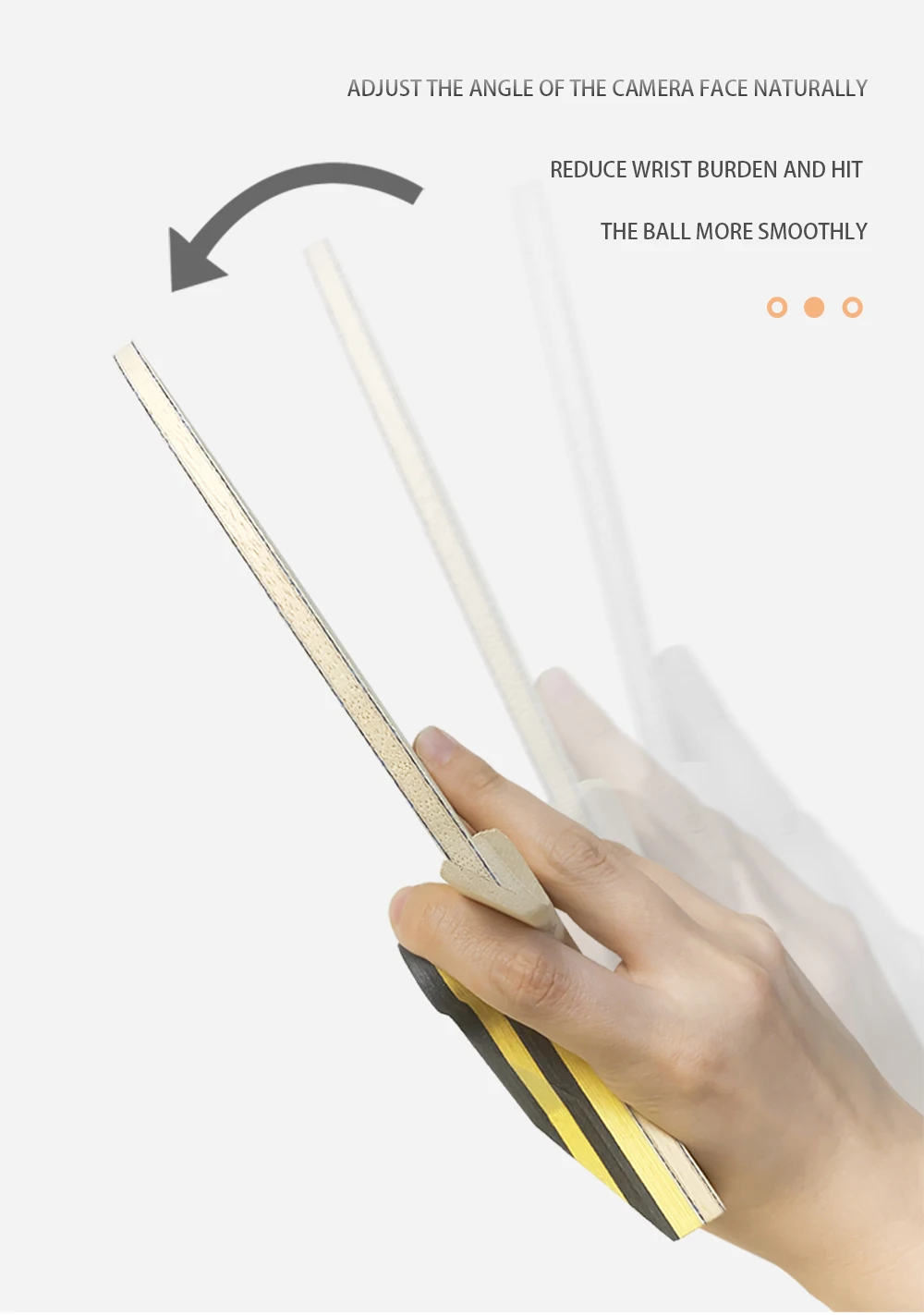 Original SANWEI Tischtennis Klinge Su Stil Tiger Klaue Plus Serie Penhold Schläger Ping Pong Klinge Professionelle Ping Pong Paddles – Detail 14