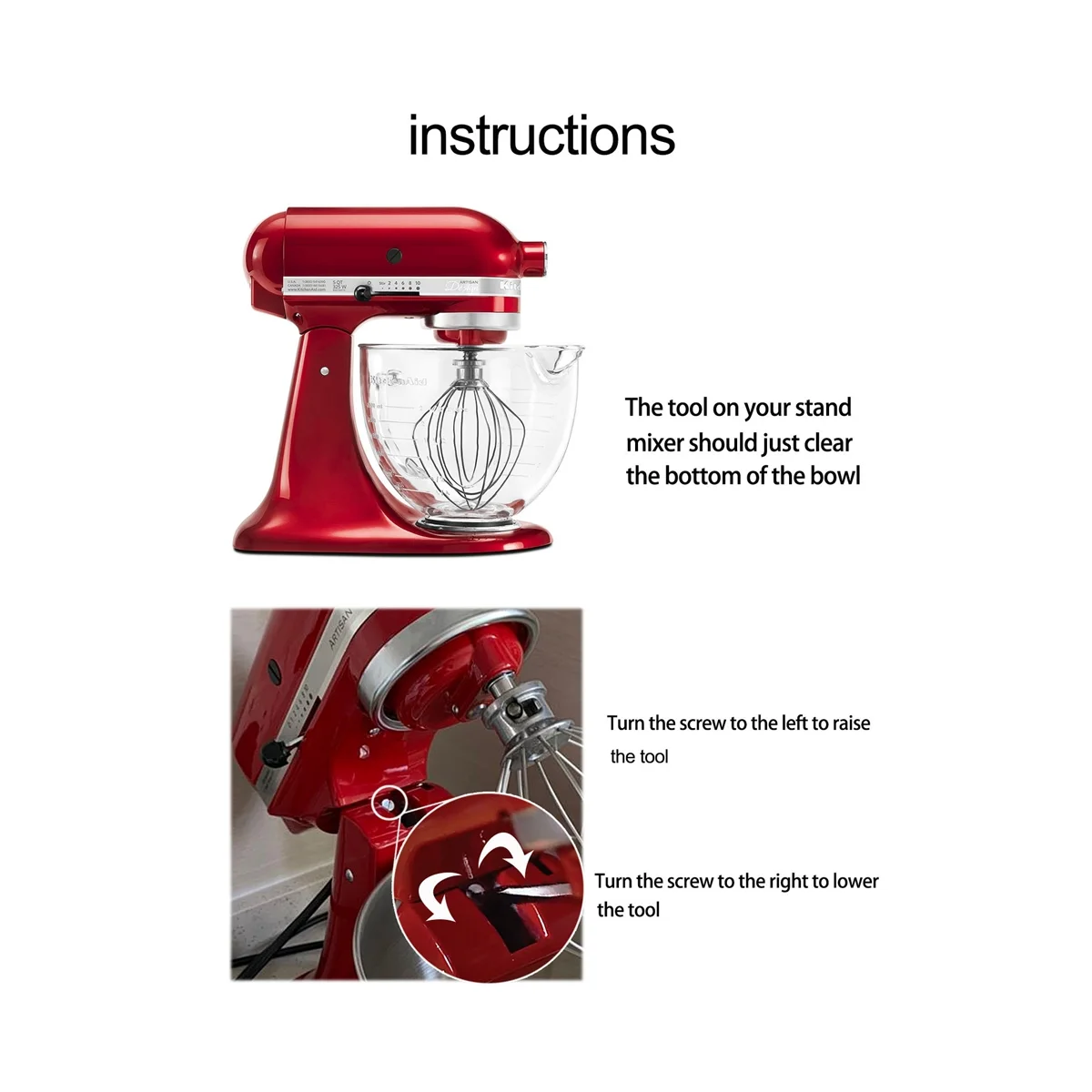 Für Küchen helfer assecories 3, 5-5 qt Kippkopf-Stand mixer Kitchen aid Paddel aufsatz für k45b/k5thcb/k5thbs