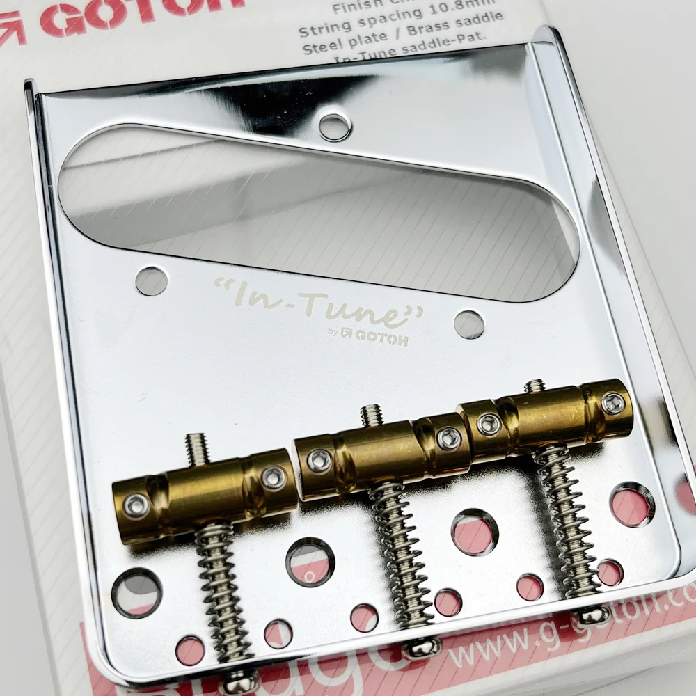 Genuine Original GOTOH Wilkinson BS-TC1 Vintage Electric Guitar Fixed Bridge Chrome MADE IN JAPAN