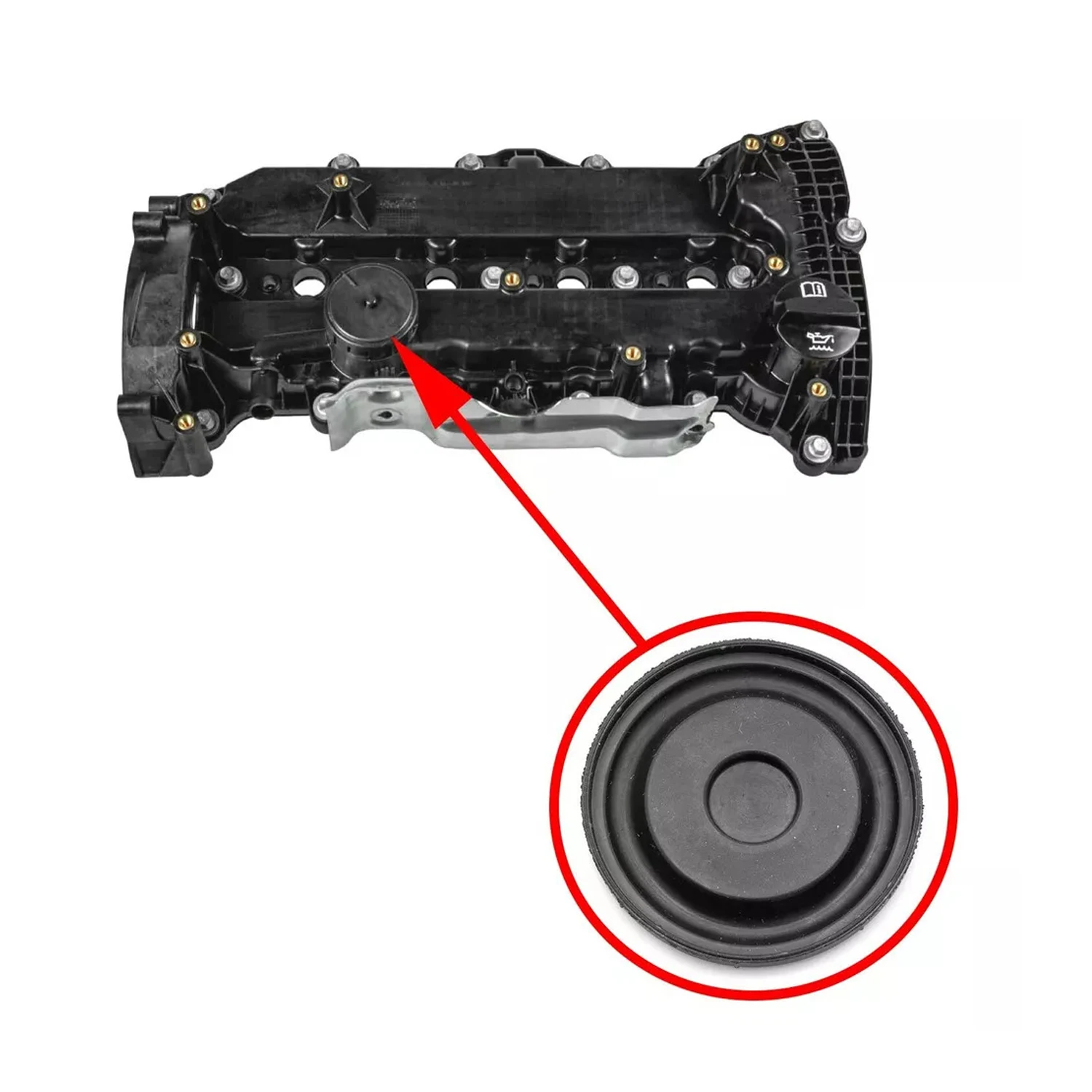 Kurbelgehäuse-Entlüftungsmembran für Opel Astra Insignia Zafira 1.6 55 486 867 55486867 55494242 Autozubehör