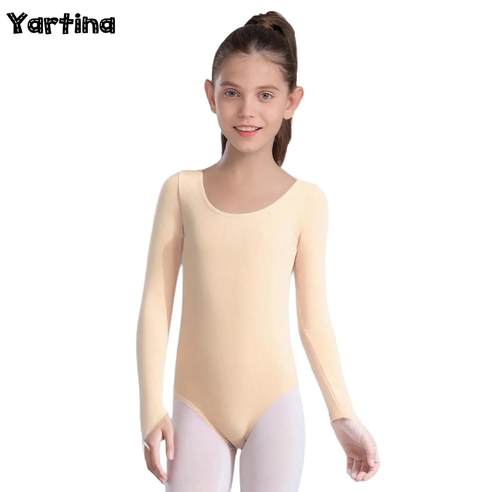 criancas-meninas-ginastica-ballet-danca-collant-roupa-interior-mangas-compridas-buracos-de-dedo-botoes-imprensa-basico-bodysuit-desempenho-traje