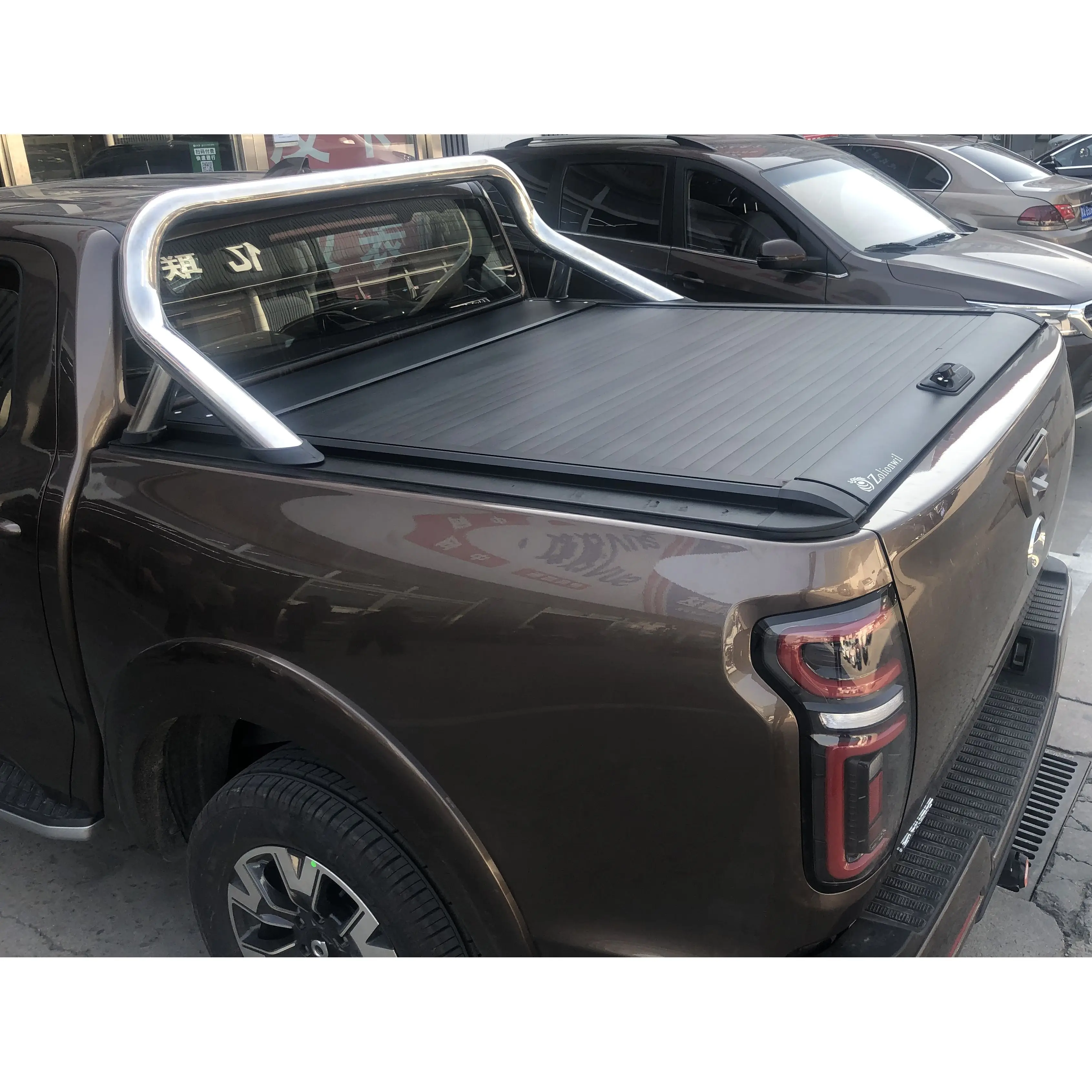 

Pickup truck accessories retractable bed covers tonneau cover for Great Wall GWM POER Long Bed