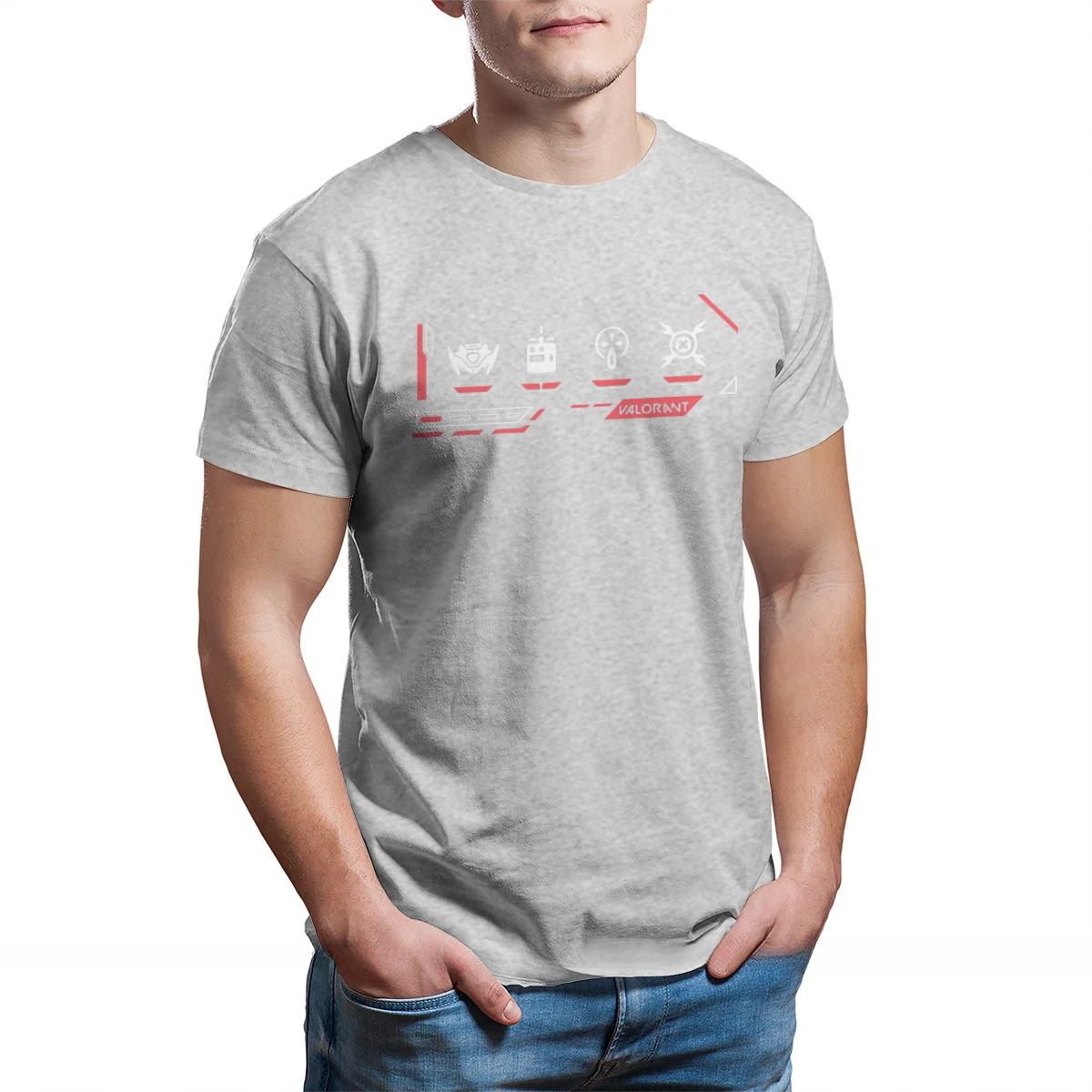 RAZE kaus untuk pria Valorant - Summer Games Clothing ulasan dan harga