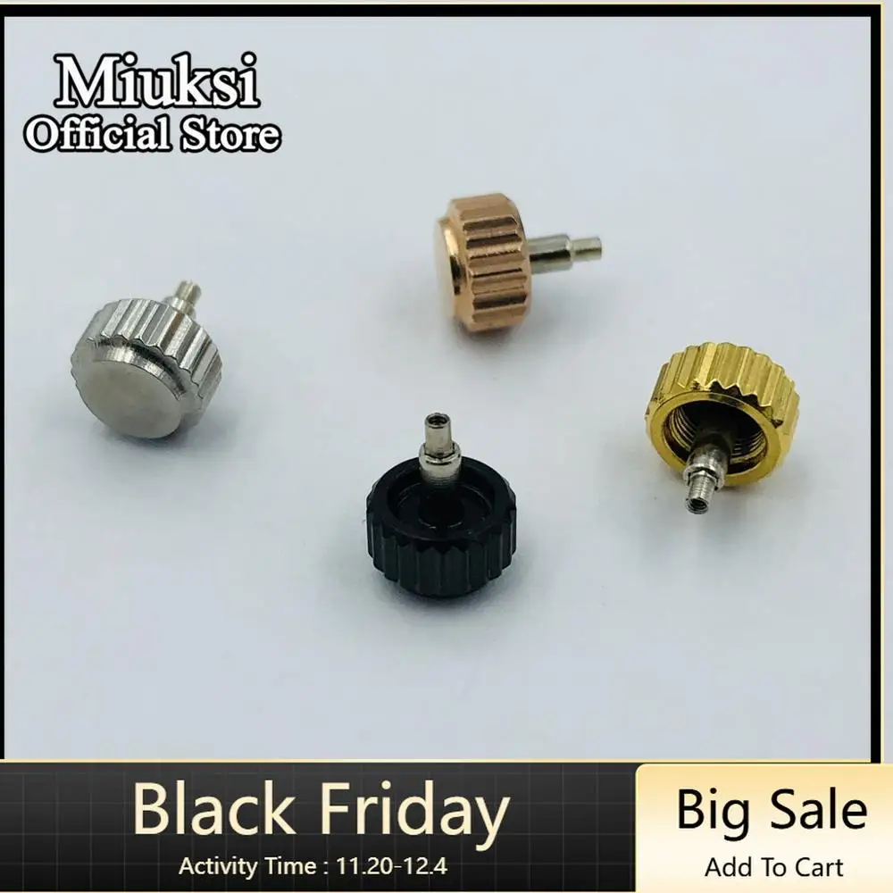 

Часы Miuksi, Корона из нержавеющей стали, подходит для Miuksi 40 мм, чехол NH35 NH36 ETA 2836 Miyota 8205 8215 821A DG2813 3804, движение