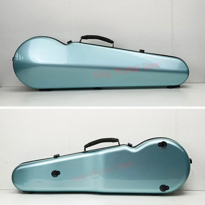 Fast Arrival Multicolor More Sizes 4/4 3/4 1/2 1/4 Violin carbon fiber triangle Box Violin Box Violin Triangle Case