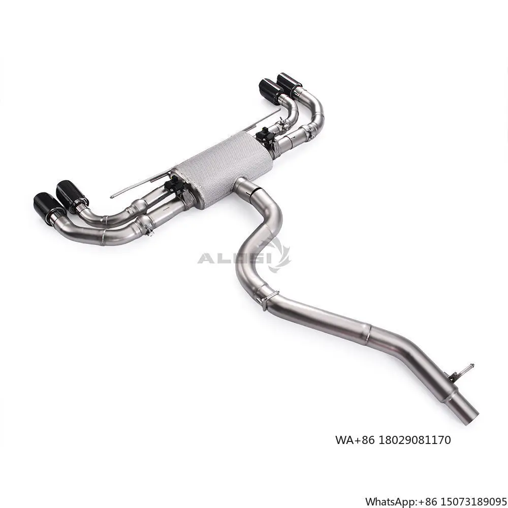 

Выхлопная система Cat-Back для Audi TT 3.2 MK2/8J 2002-2010 из нержавеющей стали SS304, высокопроизводительная, с клапаном регулировки звука, для спортивных автомобилей