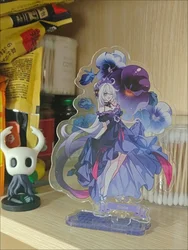 10cm Honkai Impact 3 Elysia Valkyrie Spring Flower Acrylic Figure Stand Model Plate Desk Decor Standing Sign Collection Ornament