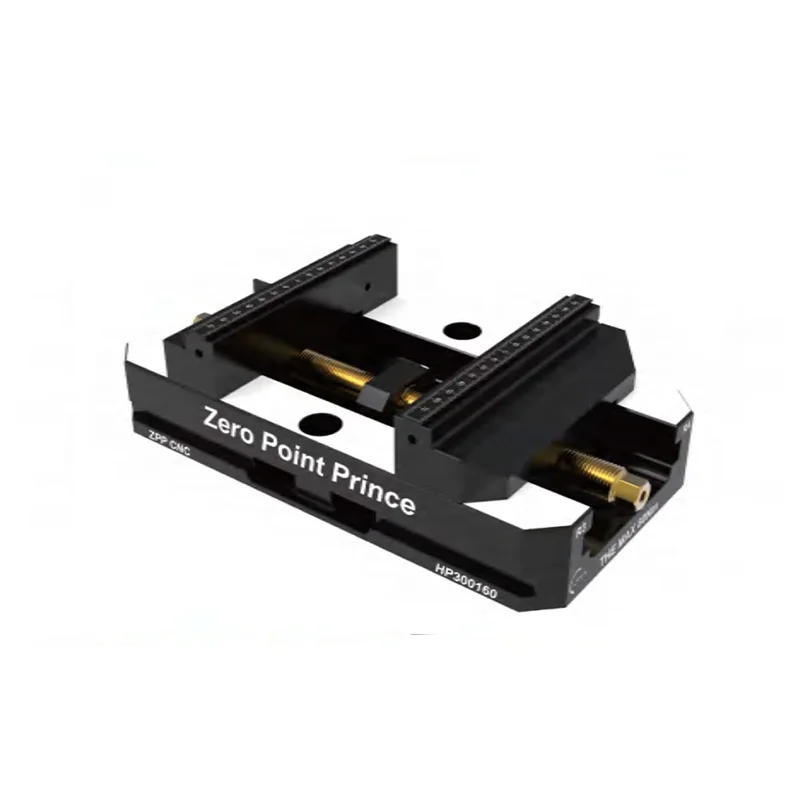 Zero Point CNC Milling Vise, ZPP Heavy Duty Zero Point Workholding Fixture Vise for Fast Setup and Multi-Part Machining