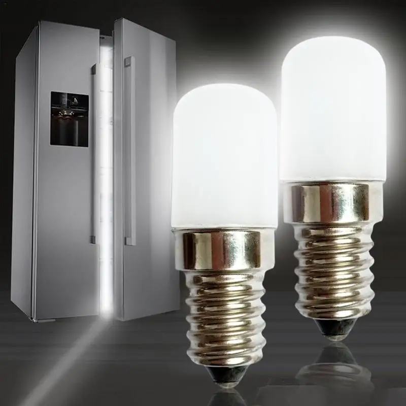 E14 전구 Led 1.5W 라이트 메이커 LED 전구 E14 LED 냉장고 전구 6000K 일광 흰색 110V 램프 냉장고 조명
