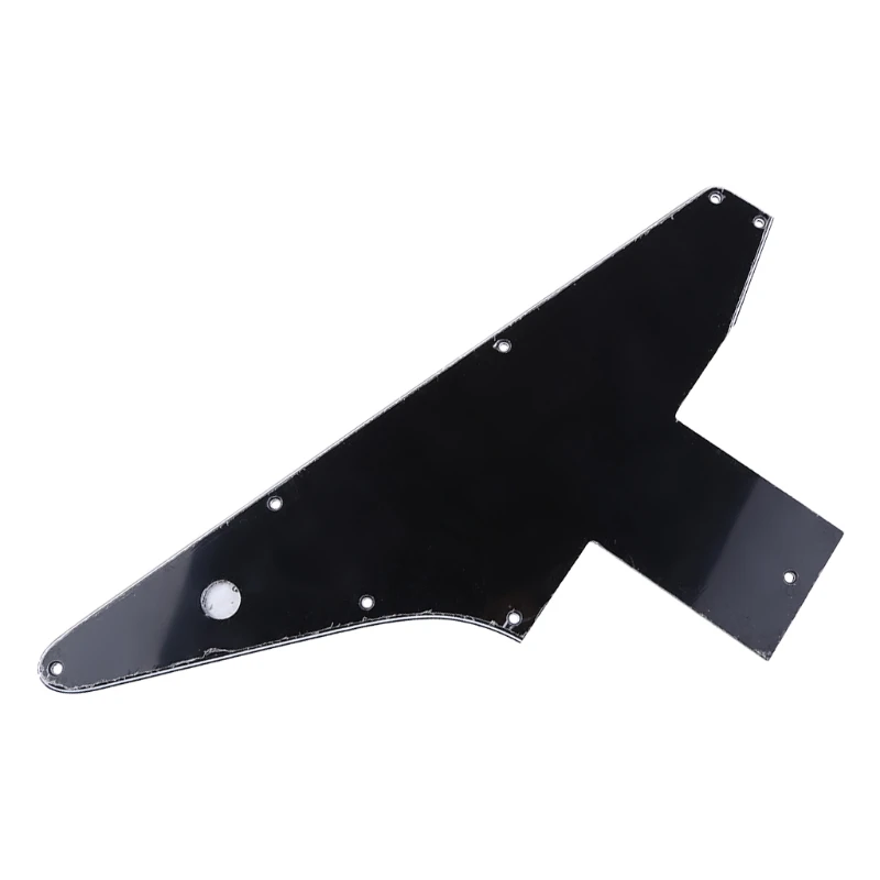 3 Ply Guitar Pickguard Pick Guard For Explorer for GIBSON '76 Reissue Black Part