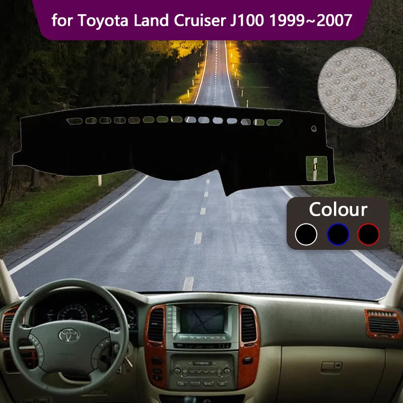 Dashboard Cover Board Mat Carpet for Toyota Land Cruiser J100 LC100 GXL Lexus LX 470 1999~2007 Sunshade Pad Cushion Accessories