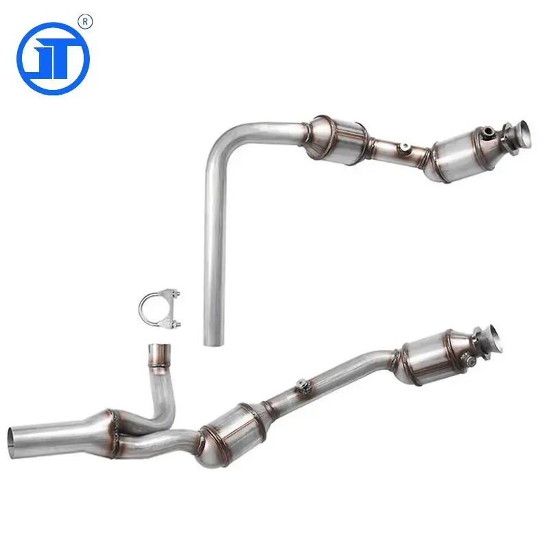 Stainless Steel Exhaust Y Pipe Catalytic Converter For 2007-2009 Jeep Wrangler JK/JKU Catalytic Converter