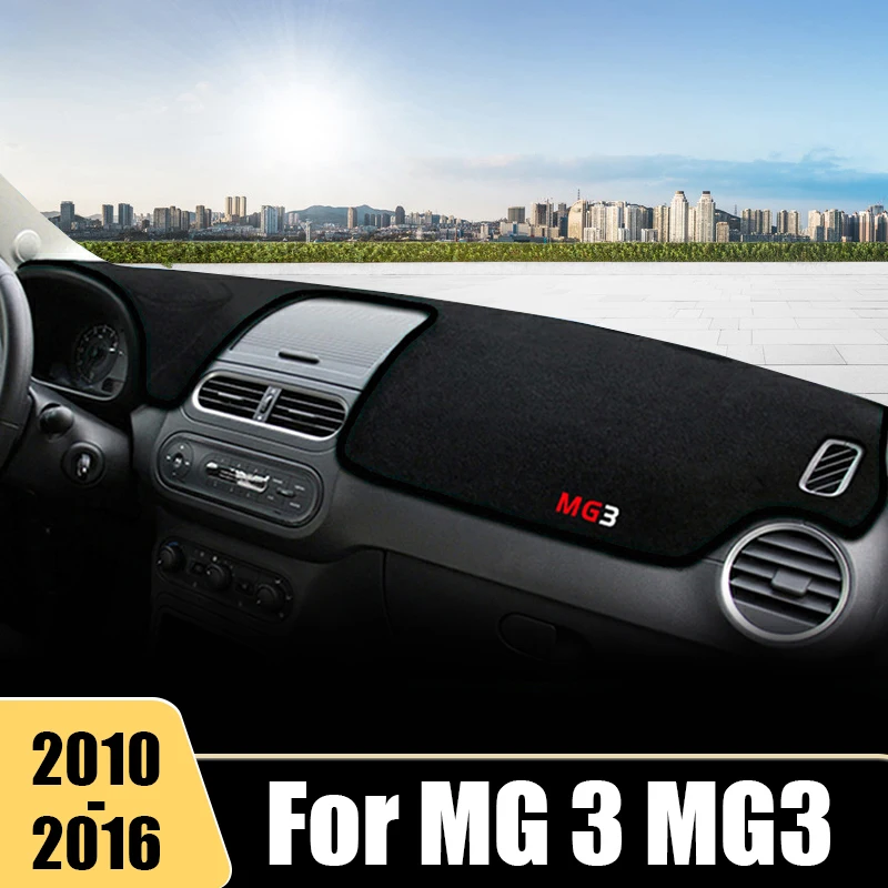 

For MG 3 MG3 2011 2012 2013 2014 2015 2016 Car Dashboard Cover Avoid Light Mat Anti-UV Non-Slip Pad Protector Carpet Accessories