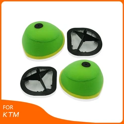 Filtre à air d'éponge de couche de mousse de touristes de moto avec le support de support pour KTM SX XC EXC SX-F XC-W LC-4 SMR 85 105 125 250 450