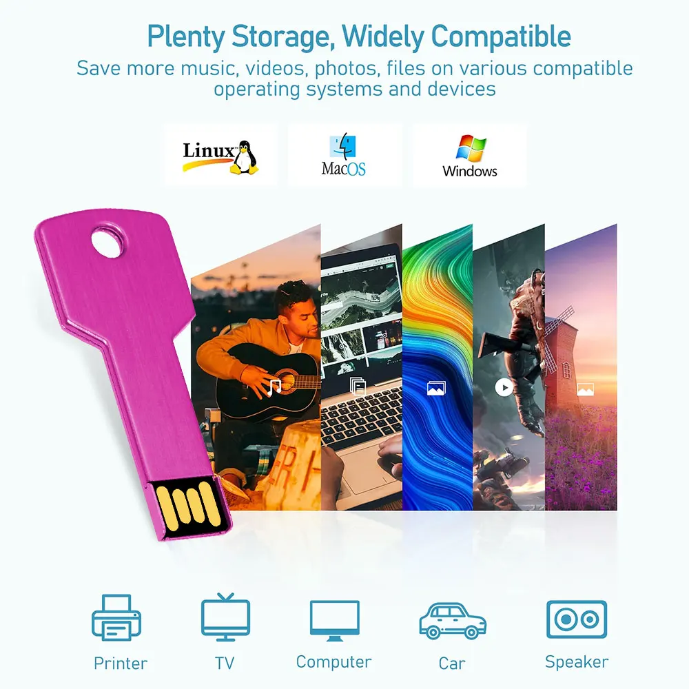 10/50/100 قطعة شعار مخصص مجاني محركات أقراص فلاش معدنية 64 جيجابايت شعار مجاني أسود 32 جيجابايت محرك القلم 16 جيجابايت ذاكرة عصا U القرص 8 جيجابايت 4 جيجابايت 2 جيجابايت 1 جيجابايت