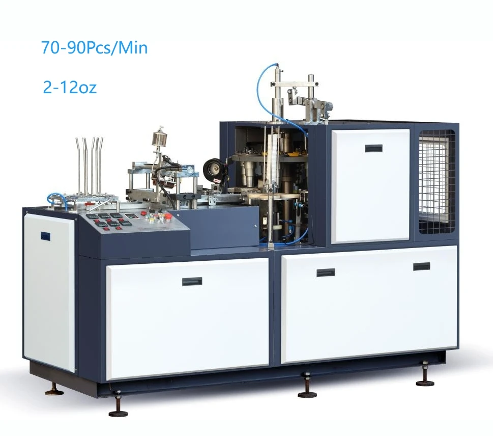 70-90PCS/Min Low Price Copper Disposable Paper Cup Making Machine with Single Plate