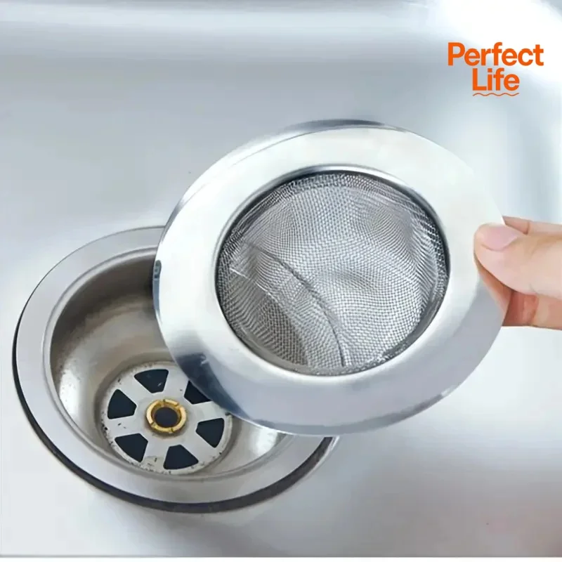 Metal Wire Sink Strainer Kitchen Bathroom Accessories Hair Catcher Stopper Stainless Steel Bathtub Shower Drain Hole Filter Trap