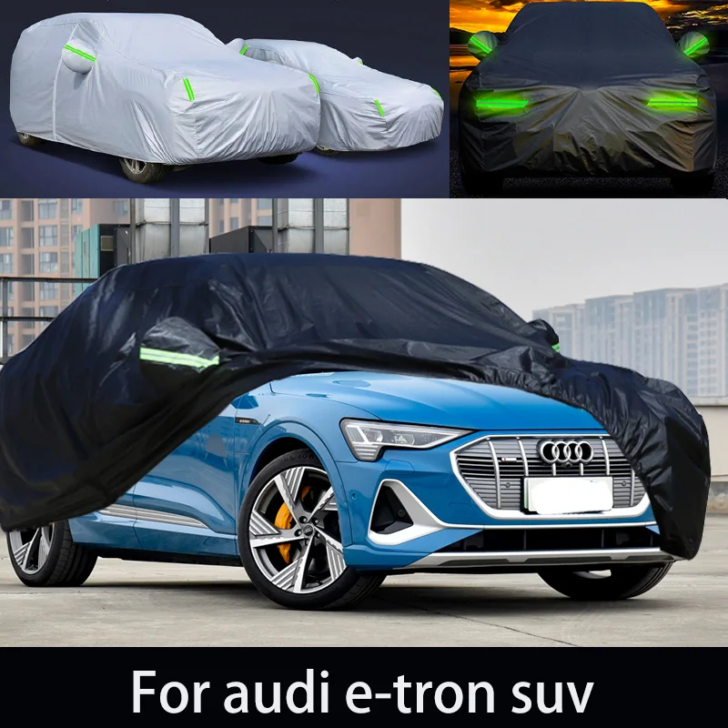 

Для audi e-tron авто анти снег, анти замораживание, Анти-пыль, анти-пилинг краски и мертвой защиты крышки