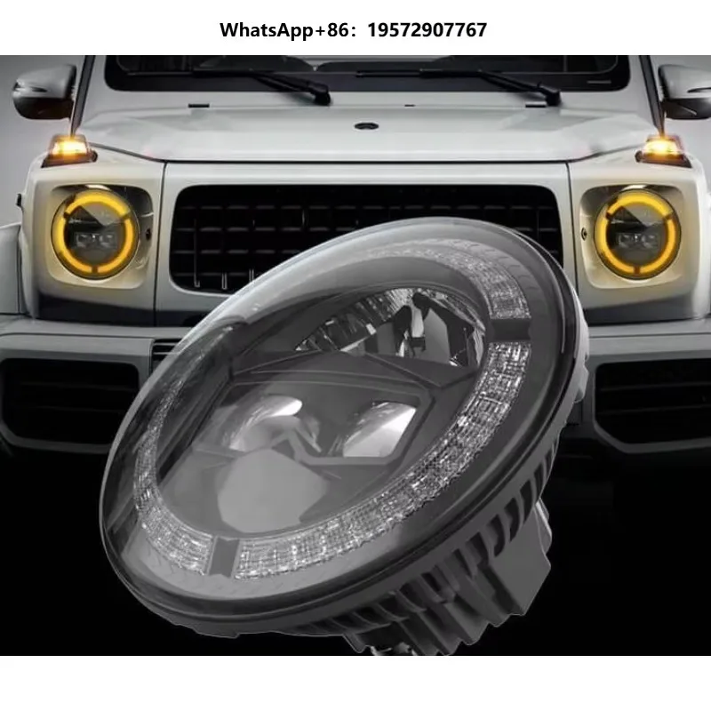 7 Inch LED Auto Headlight Bulb New High/Low Beam DRL Turning Light Position Light 6000k Color Temperature