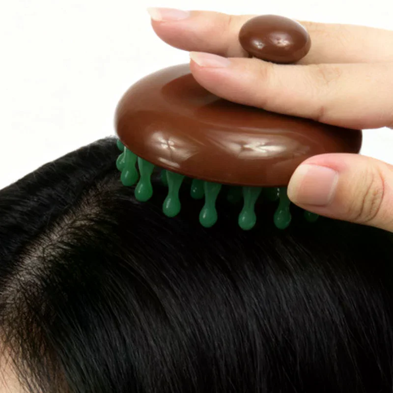 

28 Nails Head Massage Comb Circular Tooth Massage Comb Blood Circulation Multifunctional Whole Body Meridian Comb Massage Tools