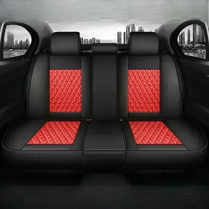 Para acura capa de assento de carro à prova dwaterproof água couro artificial respirável macio confortável resistente ao desgaste envoltório completo capa de assento