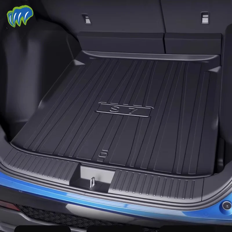 

Для Honda S7 2025 индивидуальный коврик для багажника автомобиля из ТПЭ, коврик для багажника, 3D-образный лазерный измерительный коврик для багажника, защитный коврик для спинки стула