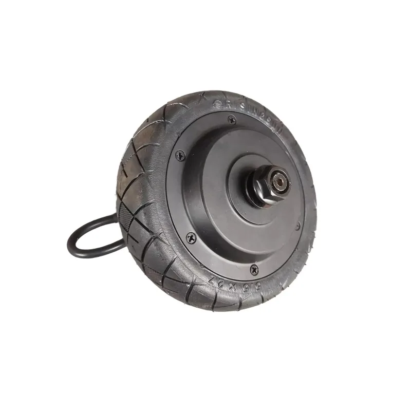 

5.5 Inch Brushless High Speed Hub Motor with Solid Tire 200W 24V 36V for Electric Scooter Kids Ride-On Car Children's Vehicle