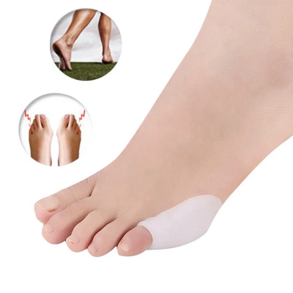 2PCS Bunion Corrector Pinky Toe Sleeve Pain Relief Protector Prevent Corns Calluses Toe Pads Redness and Swelling Foot Care