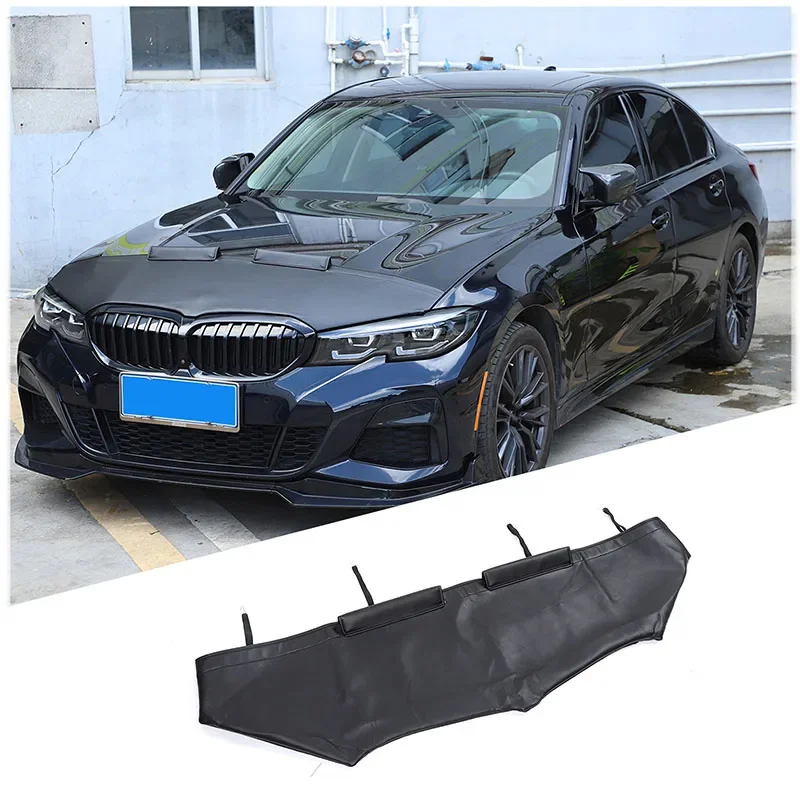 For BMW 3 Series G20 2020+ Car Hood Cover Stone Deflector Hood Protection Shield Sand Block Exterior Accessories