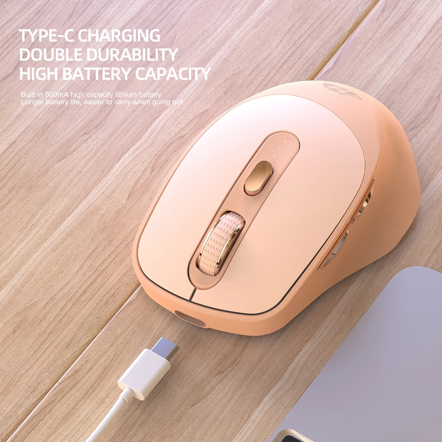 배터리 표시기가 있는 무선 블루투스 마우스, X7, 2.4G, 5 DPI 조절 가능, 윈도우, 안드로이드, 맥용