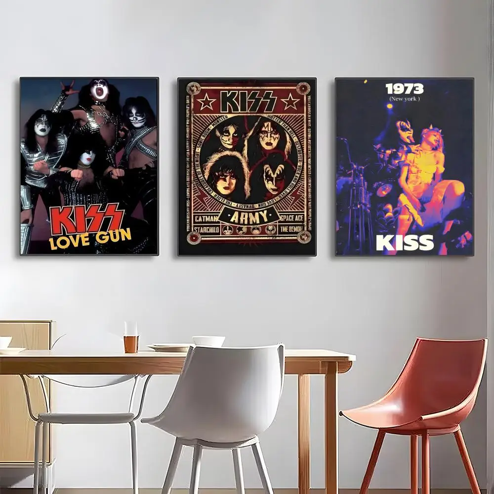 K-Kiss Kraft Rock Band-S Poster High-definition posters, wall art for living room and home decor. view 2