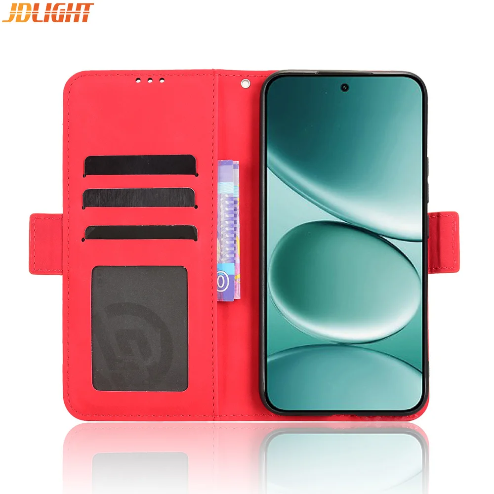 

Wallet Cases For Redmi Note 15 Pro 4G Leather Case, Magnetic Closure Book Flip Cover, Photo Card Holder, Mobile Phone Bags