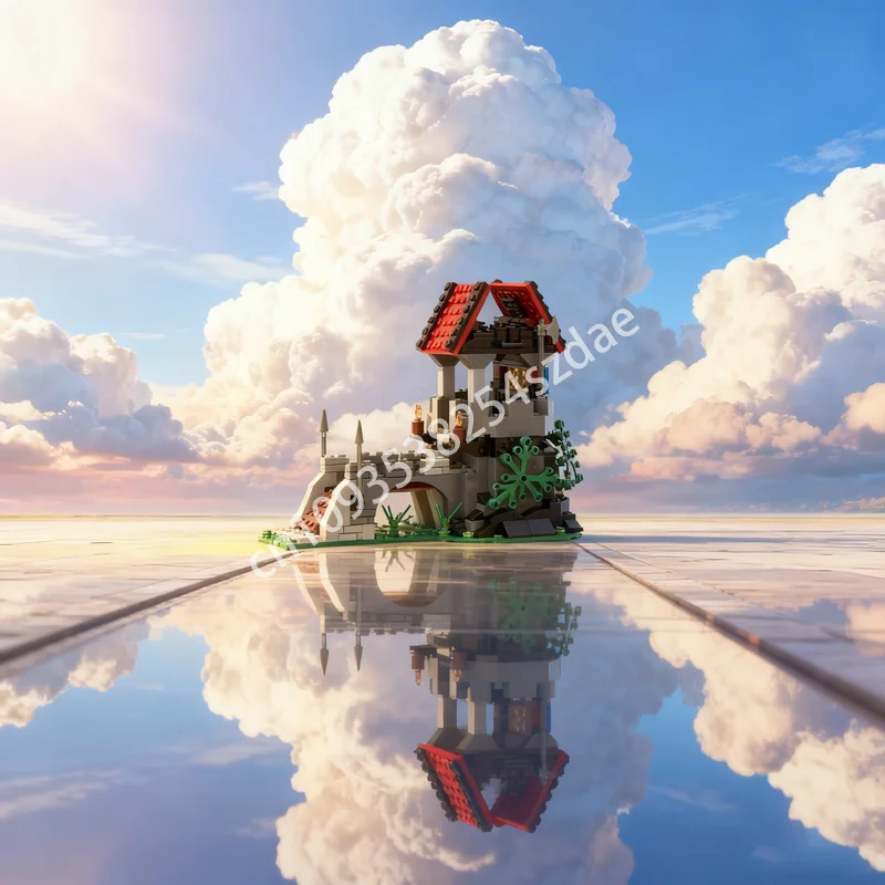 

265pcs MOC Majisto S Magical Tower Castleed Model Building Christmas Gift Blocks Architecture Assemble DIY Toys Idea Brick Kids